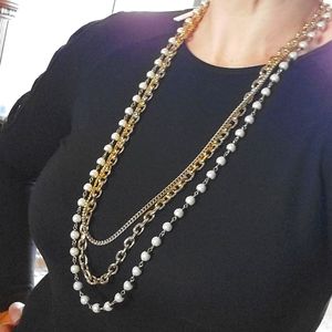 Triple strand necklace, NWT